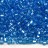 Бисер чешский PRECIOSA рубка 9/0 66030 голубой прозрачный блестящий, 50г - Бисер чешский PRECIOSA рубка 9/0 66030 голубой прозрачный блестящий, 50г