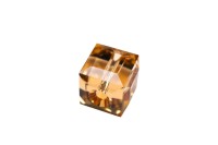 Бусина куб Swarovski 5601 #246 6мм Light Colorado Topaz, 5601-6-246, 1шт