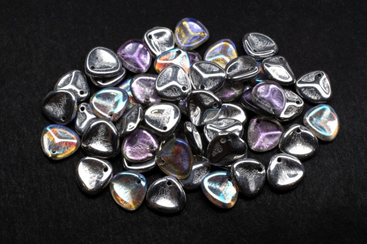 Бусины Rose Petal beads 8мм, отверстие 0,5мм, цвет 00030/98530 Crystal/Silver Rainbow, 734-036, около 10г (около 50шт) Бусины Rose Petal beads 8мм, отверстие 0,5мм, цвет 00030/98530 Crystal/Silver Rainbow, 734-036, около 10г (около 50шт)
