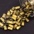 Бисер японский MIYUKI Half TILA #55112 Black Amber Full Matted, матовый непрозрачный, 5 грамм - Бисер японский MIYUKI Half TILA #55112 Black Amber Full Matted, матовый непрозрачный, 5 грамм
