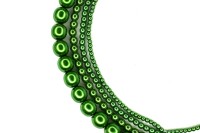 Жемчуг Preciosa, цвет 70054 ярко-зеленый, 4мм, 10шт