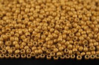 Бисер японский TOHO круглый 8/0 #0557F звездный свет, матовый гальванизированный, 10 грамм