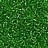 Бисер чешский PRECIOSA круглый 10/0 57100 зеленый, серебряная линия внутри, квадратное отверстие, 1 сорт, 50г - Бисер чешский PRECIOSA круглый 10/0 57100 зеленый, серебряная линия внутри, квадратное отверстие, 1 сорт, 50г