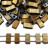 Бисер японский MIYUKI Half TILA #55111 Black Valentinite Full Matted, матовый непрозрачный, 5 грамм - Бисер японский MIYUKI Half TILA #55111 Black Valentinite Full Matted, матовый непрозрачный, 5 грамм