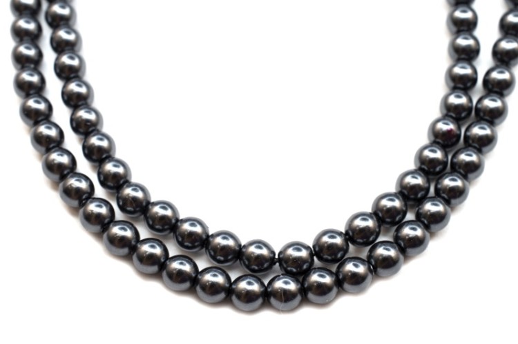 Жемчуг Preciosa, цвет 70448 серый, 4мм, 10шт Жемчуг Preciosa, цвет 70448 серый, 4мм, 10шт