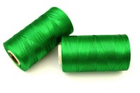 Нитки Doli для кистей и вышивки, цвет 0160 зеленый, 100% вискоза, 500м, 1шт