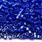 Бисер японский MIYUKI Delica цилиндр 15/0 DBS-0216 синий, непрозрачный радужный, 5 грамм - Бисер японский MIYUKI Delica цилиндр 15/0 DBS-0216 синий, непрозрачный радужный, 5 грамм