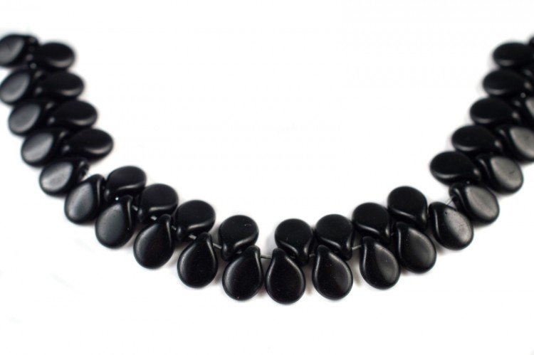 Бусины Pip beads 5х7мм, цвет 23980 черный непрозрачный, 701-019, 5г (около 36шт) Бусины Pip beads 5х7мм, цвет 23980 черный непрозрачный, 701-019, 5г (около 36шт)