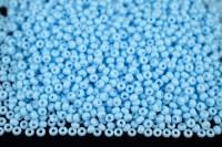 Бисер чешский PRECIOSA круглый 10/0 03234 голубой непрозрачный, 20 грамм