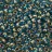 Бисер японский TOHO круглый 6/0 #0995 морская вода радужный, золотая линия внутри, 10 грамм - Бисер японский TOHO круглый 6/0 #0995 морская вода радужный, золотая линия внутри, 10 грамм