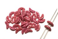 Бусины Crescent beads 10х3мм, цвет 0310-74020 Coral Pink, 708-034, 5г (около 40 шт)