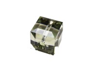 Бусина куб Swarovski 5601 #215 8мм Black Diamond, 5601-8-215, 1шт