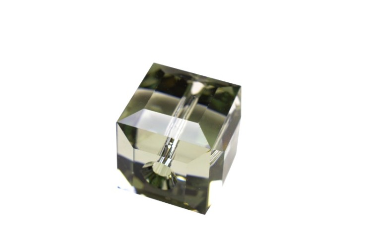 Бусина куб Swarovski 5601 #215 8мм Black Diamond, 5601-8-215, 1шт Бусина куб Swarovski 5601 #215 8мм Black Diamond, 5601-8-215, 1шт