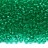 Бисер японский TOHO круглый 11/0 #0072 зеленое стекло, прозрачный, 10 грамм - Бисер японский TOHO круглый 11/0 #0072 зеленое стекло, прозрачный, 10 грамм