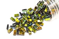Бисер японский MIYUKI Half TILA #55109 Black Vitrail Full, непрозрачный, 5 грамм