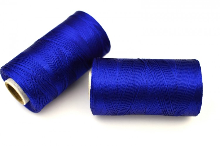 Нитки Doli для кистей и вышивки, цвет 0152 темно-синий, 100% вискоза, 500м, 1шт Нитки Doli для кистей и вышивки, цвет 0152 темно-синий, 100% вискоза, 500м, 1шт