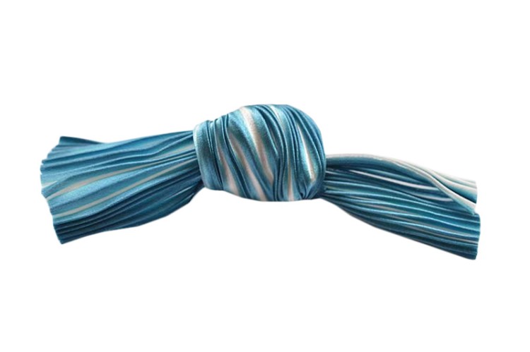 Лента шелковая Шибори, ширина 12см, цвет №059 морской волны/белый, 20см Лента шелковая Шибори, ширина 12см, цвет №059 морской волны/белый, 20см