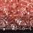 Бисер японский MIYUKI Delica цилиндр 15/0 DBS-0106 розовый, прозрачный глянцевый, 5 грамм - Бисер японский MIYUKI Delica цилиндр 15/0 DBS-0106 розовый, прозрачный глянцевый, 5 грамм
