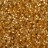 Бисер японский MIYUKI Delica Cut (шестиугольный) 11/0 DBС-0042 золото, серебряная линия внутри, 5 грамм - Бисер японский MIYUKI Delica Cut (шестиугольный) 11/0 DBС-0042 золото, серебряная линия внутри, 5 грамм