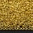 Бисер чешский PRECIOSA круглый 10/0 18383 золотой металлик, 20 грамм - Бисер чешский PRECIOSA круглый 10/0 18383 золотой металлик, 20 грамм