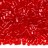Бисер чешский PRECIOSA рубка 0,5"(1,25мм) 90050 красный, прозрачный, 50г - Бисер чешский PRECIOSA рубка 0,5"(1,25мм) 90050 красный, прозрачный, 50г