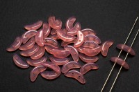 Бусины Crescent beads 10х3мм, цвет 0310-71010 Opal Pink, 708-033, 5г (около 40 шт)
