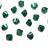 Бусина биконус Swarovski 5328 #205 4мм Emerald, 5328-4-205, 20шт - Бусина биконус Swarovski 5328 #205 4мм Emerald, 5328-4-205, 20шт