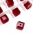 Бусина куб Swarovski 5601 #208 8мм Siam, 5601-8-208, 1шт - Бусина куб Swarovski 5601 #208 8мм Siam, 5601-8-208, 1шт
