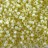 Бисер японский TOHO круглый 11/0 #2125 молочный светлый нарцисс, серебряная линия внутри, 10 грамм - Бисер японский TOHO круглый 11/0 #2125 молочный светлый нарцисс, серебряная линия внутри, 10 грамм