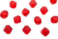 Бусины биконусы хрустальные 6мм, цвет LIGHT SIAM MATT, 747-028, 10шт