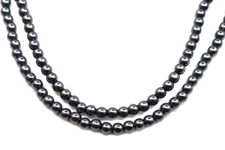 Жемчуг Preciosa, цвет 70448 серый, 2мм, 10шт Жемчуг Preciosa, цвет 70448 серый, 2мм, 10шт