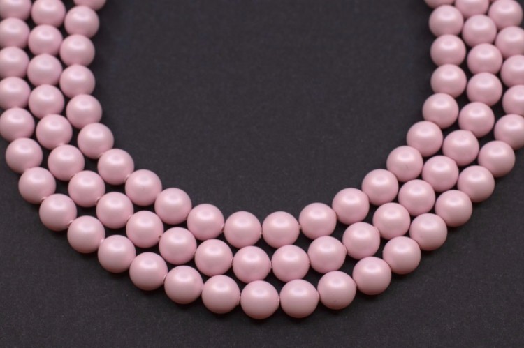 Жемчуг Swarovski 5810 #944 5мм Crystal Pastel Rose Pearl, 5810-5-944, 10шт Жемчуг Swarovski 5810 #944 5мм Crystal Pastel Rose Pearl, 5810-5-944, 10шт