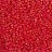 Бисер японский MIYUKI круглый 15/0 #0476 красный, радужный непрозрачный, 10 грамм - Бисер японский MIYUKI круглый 15/0 #0476 красный, радужный непрозрачный, 10 грамм