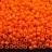 Бисер японский TOHO круглый 11/0 #0042D оранжевый, непрозрачный, 10 грамм - Бисер японский TOHO круглый 11/0 #0042D оранжевый, непрозрачный, 10 грамм