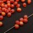 Бисер MIYUKI Drops 3,4мм #0138FR оранжевый, матовый радужный прозрачный, 10 грамм - Бисер MIYUKI Drops 3,4мм #0138FR оранжевый, матовый радужный прозрачный, 10 грамм