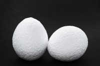 Заготовка пенопластовая Яйцо, размер 70мм, пористая поверхность, 1033-015, 1шт