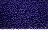 Бисер чешский PRECIOSA круглый 10/0 33070М матовый темно-синий непрозрачный, 1 сорт, 50г