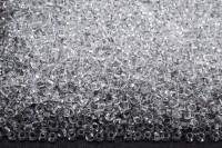 Бисер чешский PRECIOSA круглый 13/0 00050 прозрачный квадратное отверстие, 25г