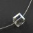 Бусина куб Swarovski 5601 #001 SHIMB 8мм Crystal Shimmer B, 5601-8-001-963, 1шт - Бусина куб Swarovski 5601 #001 SHIMB 8мм Crystal Shimmer B, 5601-8-001-963, 1шт