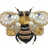 Набор для изготовления броши Чарiвна Мить Пчелка, БП-221, 1 шт - Набор для изготовления броши Чарiвна Мить Пчелка, БП-221, 1 шт