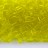 Бисер японский TOHO Bugle стеклярус 3мм #0012 лимон, прозрачный, 5 грамм - Бисер японский TOHO Bugle стеклярус 3мм #0012 лимон, прозрачный, 5 грамм