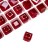Бусина куб Swarovski 5601 #208 6мм Siam, 5601-6-208, 1шт - Бусина куб Swarovski 5601 #208 6мм Siam, 5601-6-208, 1шт