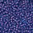 Бисер чешский PRECIOSA круглый 10/0 61398 прозрачный голубой, розовая линия внутри, 1 сорт, 50г - Бисер чешский PRECIOSA круглый 10/0 61398 прозрачный голубой, розовая линия внутри, 1 сорт, 50г