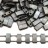 Бисер японский MIYUKI Half TILA #55105 Crystal Chrome Full Matted, матовый непрозрачный, 5 грамм - Бисер японский MIYUKI Half TILA #55105 Crystal Chrome Full Matted, матовый непрозрачный, 5 грамм