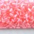 Бисер японский TOHO Bugle стеклярус 3мм #0145 нежно-розовый, цейлон, 5 грамм - Бисер японский TOHO Bugle стеклярус 3мм #0145 нежно-розовый, цейлон, 5 грамм