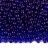Бисер чешский PRECIOSA круглый 6/0 30100 синий прозрачный, квадратное отверстие, 50г - Бисер чешский PRECIOSA круглый 6/0 30100 синий прозрачный, квадратное отверстие, 50г