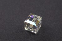 Бусина куб Swarovski 5601 #001 SHIMB 6мм Crystal Shimmer B, 5601-6-001-963, 1шт