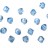 Бусина биконус Swarovski 5328 #202 4мм Aquamarine, 5328-4-202, 20шт - Бусина биконус Swarovski 5328 #202 4мм Aquamarine, 5328-4-202, 20шт