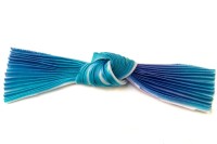 Лента шелковая Шибори, ширина 12см, цвет №111 голубой, 20см