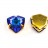 Кристалл Триллиант в оправе 12мм, цвет blue/золото, стекло, 26-342, 1шт - Кристалл Триллиант в оправе 12мм, цвет blue/золото, стекло, 26-342, 1шт